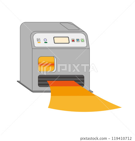 A simple illustration of a kerosene fan heater A simple illustration of a kerosene fan heater 119410712