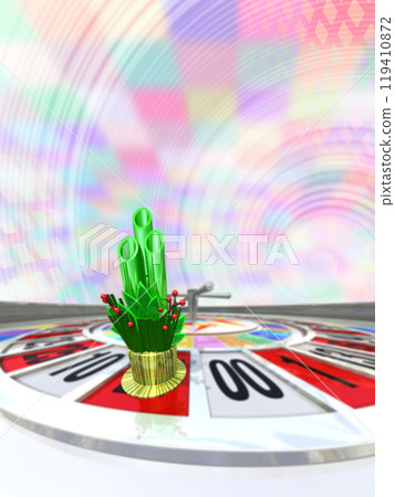 新年Kadomatsu佔據的輪盤賭 119410872