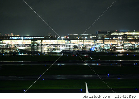雨天羽田機場第3航廈 雨天羽田機場第3航廈 119410880