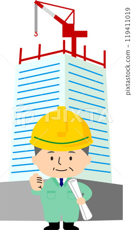Construction site supervisor 119411019