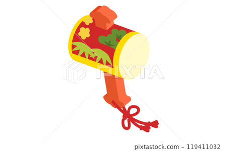 Cornucopia, isometric icon Cornucopia, isometric icon 119411032