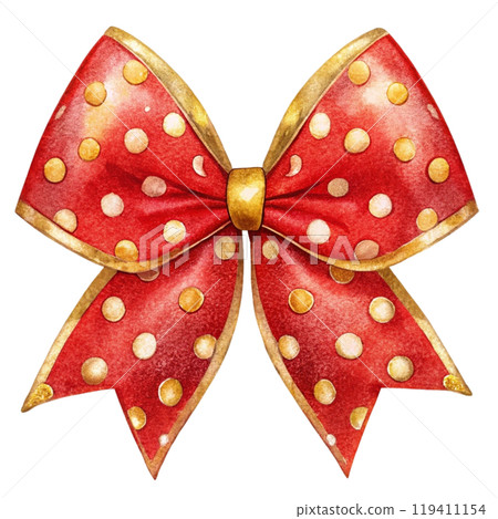 Christmas Day Elements Bow Clipart Watercolor Christmas Day Elements Bow Clipart Watercolor 119411154