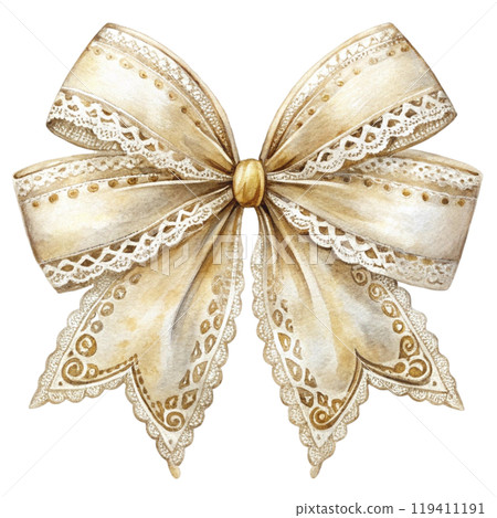 Christmas Day Elements Bow  Clipart Watercolor  Christmas Day Elements Bow  Clipart Watercolor  119411191