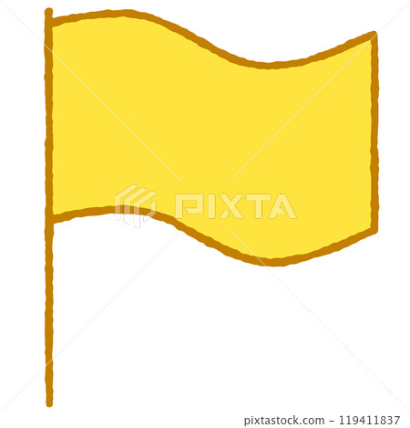 Simple flag illustration Simple flag illustration 119411837