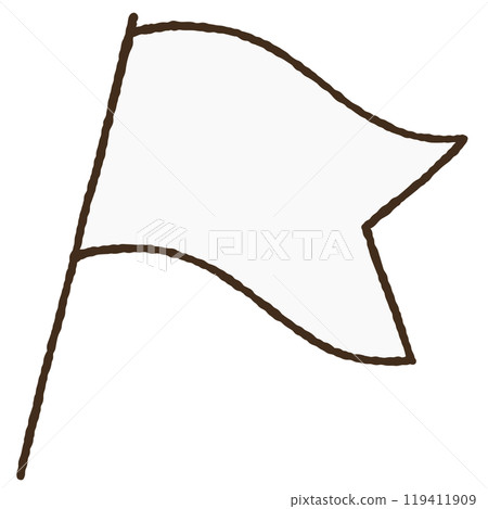 Simple flag illustration Simple flag illustration 119411909