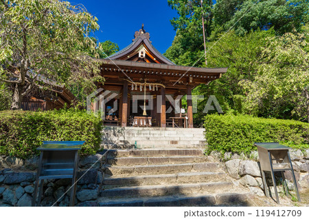 Asukamura, Nara Prefecture, Asuka Shrine's worship hall 119412709