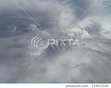 Shokanbetsudake seen from the plane bound for Wakkanai 119414140