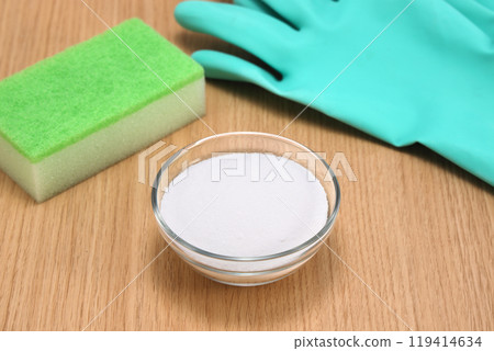Baking soda cleaning image Baking soda cleaning image 119414634