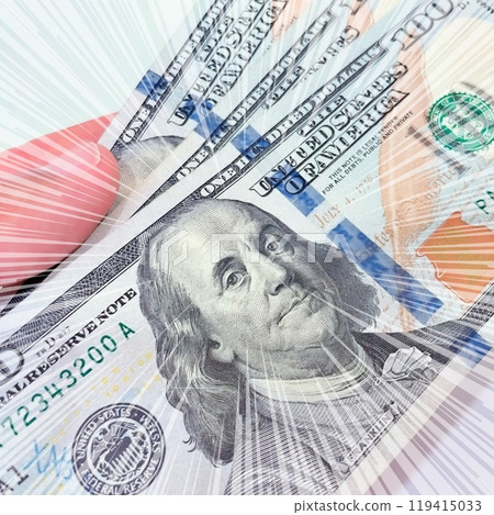 A Fan of $100 Bills.A close-up photo of a fan of $100 US dollar bills. The bills are arranged neatly, with the portrait of Benjamin Franklin visible on each bill. A Fan of $100 Bills.A close-up photo of a fan of $100 US dollar bills. The bills are arranged neatly, with the portrait of Benjamin Franklin visible on each bill. 119415033