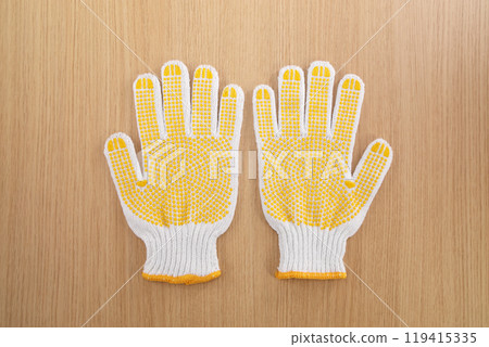Gloves on the floor Gloves on the floor 119415335