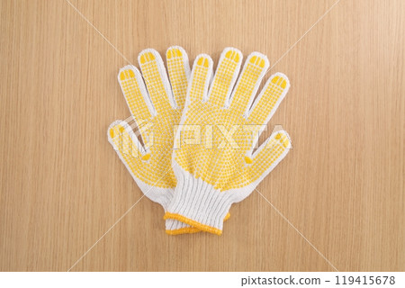 Gloves on the floor Gloves on the floor 119415678