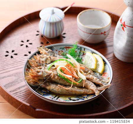 南蠻魚子醃毛鱗魚 南蠻魚子醃毛鱗魚 119415834