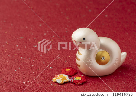 Year of the Snake, Chinese Zodiac, Snake Figurine, Snake Figurine, White Snake Figurine 119416786