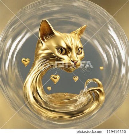 Golden Cat 119416830