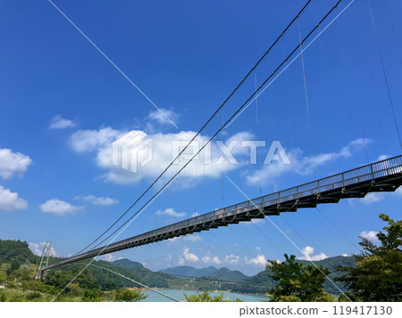 擁有美麗拱門的水之裡吊橋 119417130