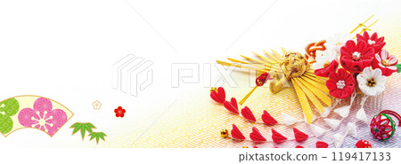 2025新年賀卡、橫幅 119417133