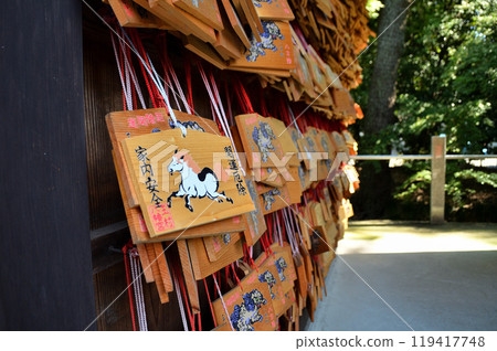 Tamamura Hachiman Shrine, a power spot in Tamamura Town, Gunma Prefecture 119417748