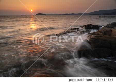 Dusk coast Dusk coast 119418131