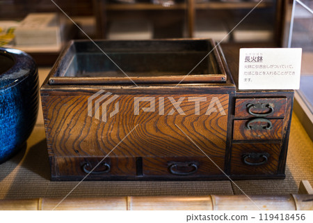 埼玉縣埼玉市浦和生活博物館民宅花園火盆 119418456