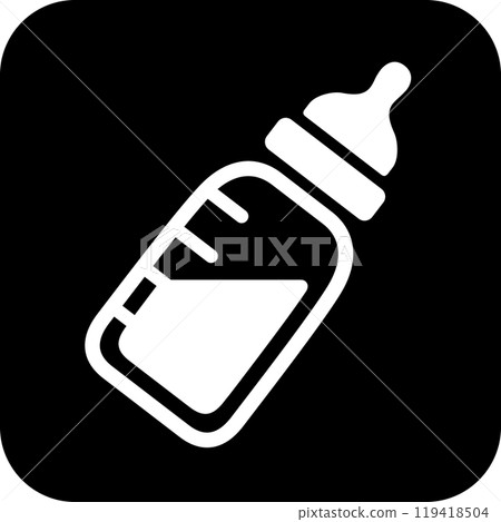 baby bottle icon 119418504