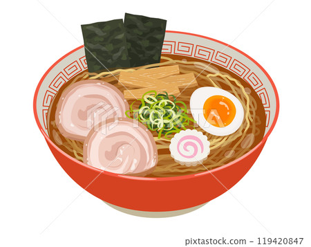 Ramen vector illustration 119420847