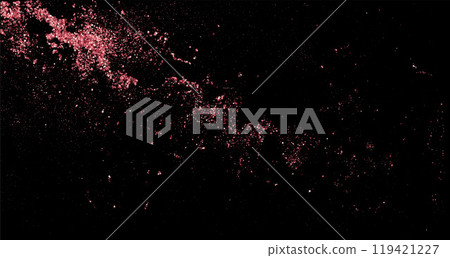 Abstract shiny gold glitter design element. For New Year, Merry Christmas greeting card design 119421227