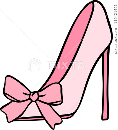 Girly things Heels Coquette pink shoes 119421401