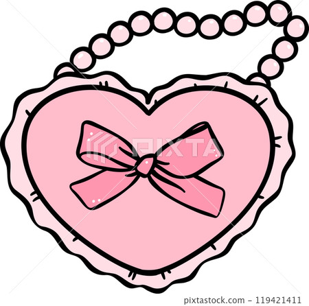 Girly things pink bag Coquette stuff Girly things pink bag Coquette stuff 119421411