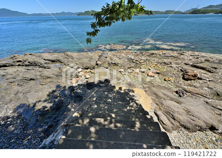 Kurushima Castle of the Murakami Navy, off the coast of Hatohama, Imabari City, Ehime Prefecture Kurushima Castle of the Murakami Navy, off the coast of Hatohama, Imabari City, Ehime Prefecture 119421722