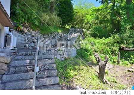 村上海軍的來島城,位於愛媛郡今治市鳩濱海岸 村上海軍的來島城,位於愛媛郡今治市鳩濱海岸 119421735