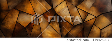 Wooden pattern. Elegant luxury 3d geometric wood wallpaper Wooden pattern. Elegant luxury 3d geometric wood wallpaper 119423097