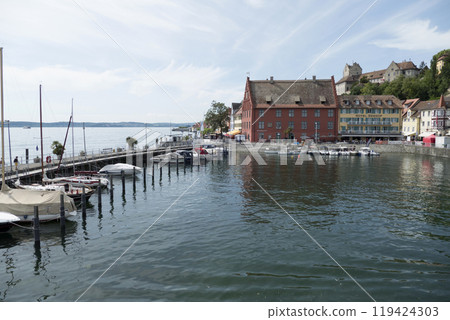 Meersburg in Lake Constance, Germany Meersburg in Lake Constance, Germany 119424303