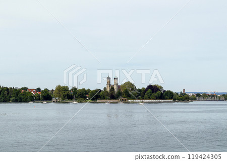 Castle Church Friedrichshafen on Lake Constance, Germany Castle Church Friedrichshafen on Lake Constance, Germany 119424305