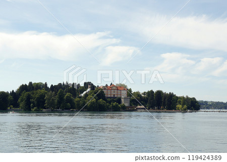 Mainau Island in Lake Constance, Germany Mainau Island in Lake Constance, Germany 119424389