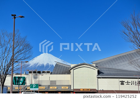 Chubu-Tomei Expressway, Fujikawa Service Area, a popular service area with a spectacular view of Mt. Fuji, Fuji City, Shizuoka Prefecture (2) Chubu-Tomei Expressway, Fujikawa Service Area, a popular service area with a spectacular view of Mt. Fuji, Fuji City, Shizuoka Prefecture (2) 119425252