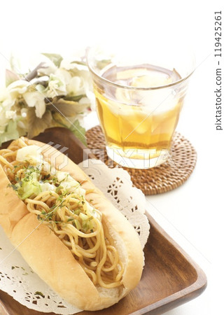 炒蕎麥麵鍋 119425261