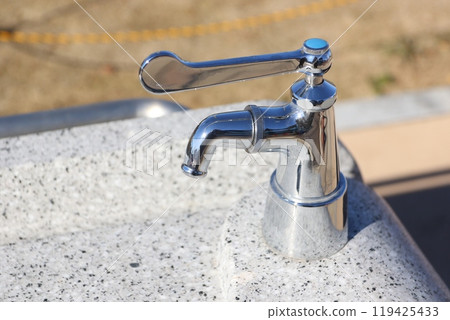 Water faucet in the park Water faucet in the park 119425433