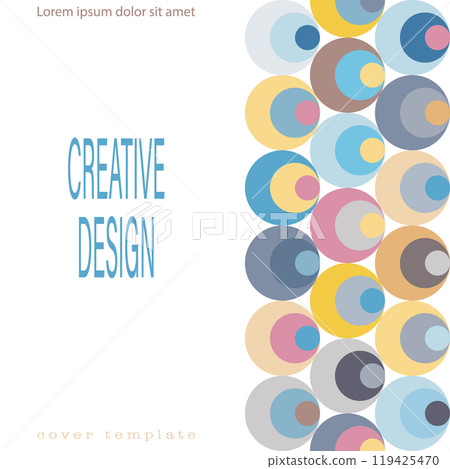 A creative idea for the design of a cover, banner, poster, postcard. Template for corporate style, interior, prints and decorations. Layout for creative design A creative idea for the design of a cover, banner, poster, postcard. Template for corporate style, interior, prints and decorations. Layout for creative design 119425470