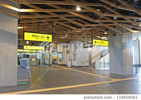 Kikonai Station JR Kikonai Station Kikonai Hokkaido Shinkansen Shinkansen 119426001