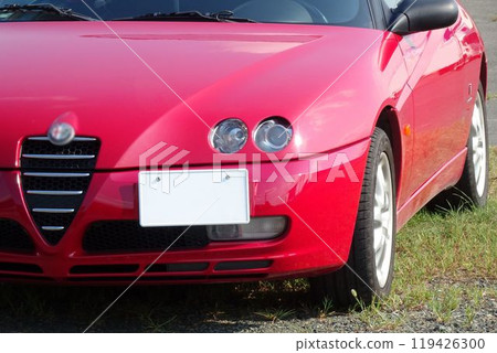 進口車形像阿爾法羅密歐GTV前面罩 進口車形像阿爾法羅密歐GTV前面罩 119426300