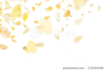 Transparent panoramic horizontal background.Amber flower spring template. Transparent panoramic horizontal background.Amber flower spring template. 119426588