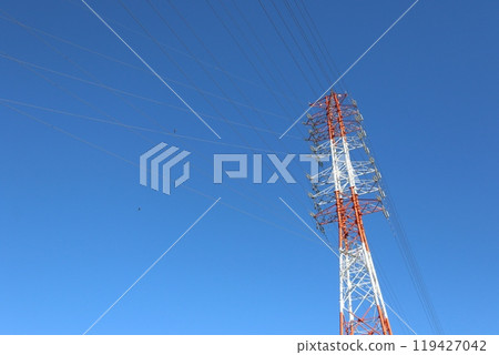 Transmission tower (Ichikawa City, Chiba Prefecture) Transmission tower (Ichikawa City, Chiba Prefecture) 119427042