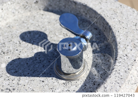 Water faucet in the park Water faucet in the park 119427043