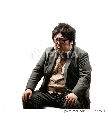 A fat man A fat man 119427501