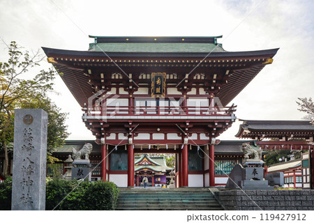 北九州市小倉北區筱崎八幡神社塔門 北九州市小倉北區筱崎八幡神社塔門 119427912