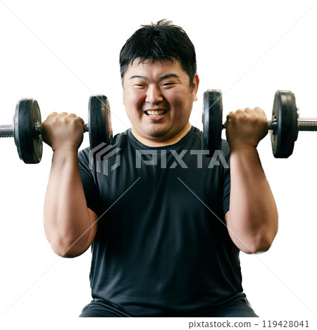 Men training 119428041