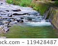 Landscape with clear stream 119428487