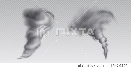 Powerful tornado whirlwinds set Powerful tornado whirlwinds set 119429101