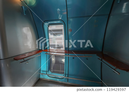 May 16 2024 Interior design of JR Kyushu Sonic 883 May 16 2024 Interior design of JR Kyushu Sonic 883 119429397