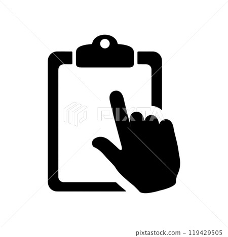 File tap icon Transparent background cutout File tap icon Transparent background cutout 119429505
